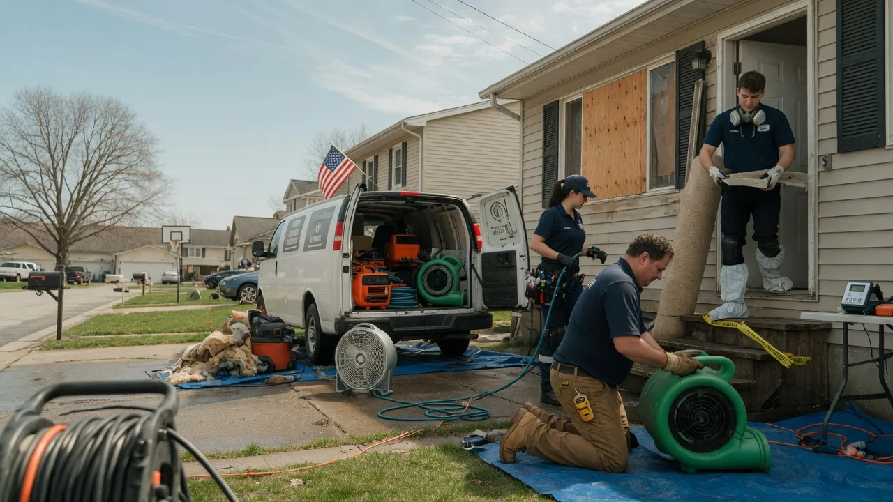 Water Damage Restoration in Masontown, PA near me